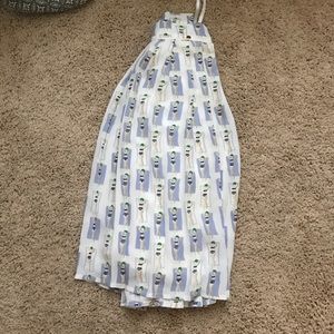 Anthropologie sunbathers print skirt (L)