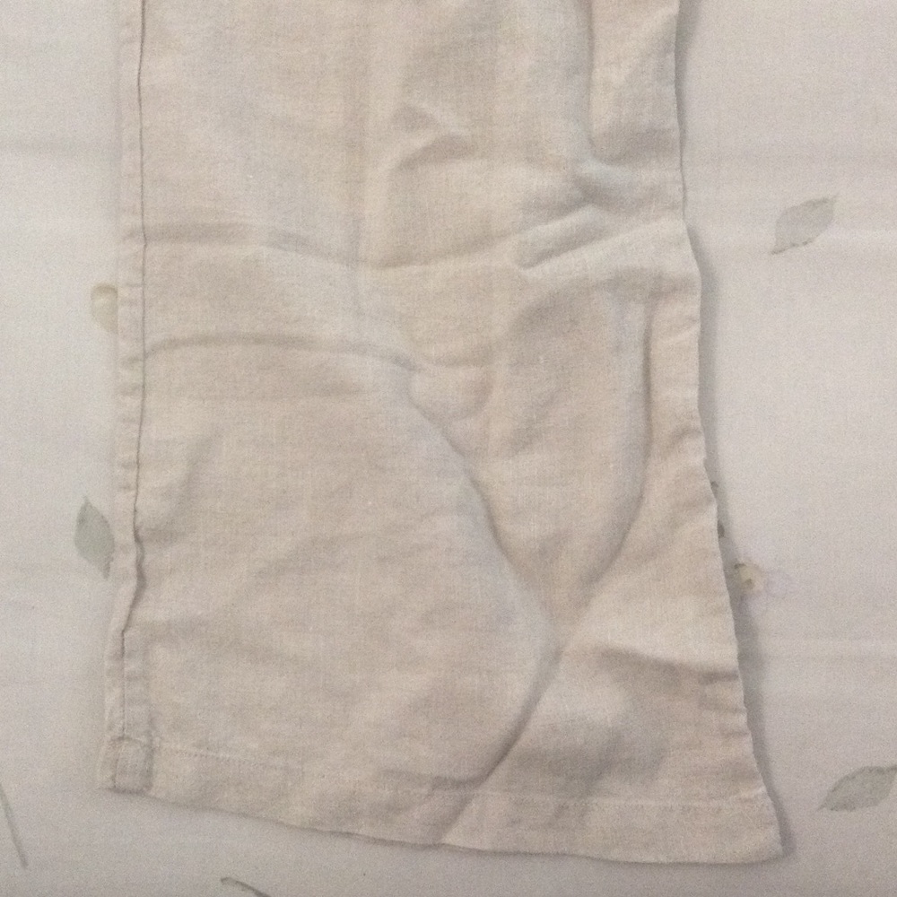 Linen flare bell bottom pants - Picture 6 of 7