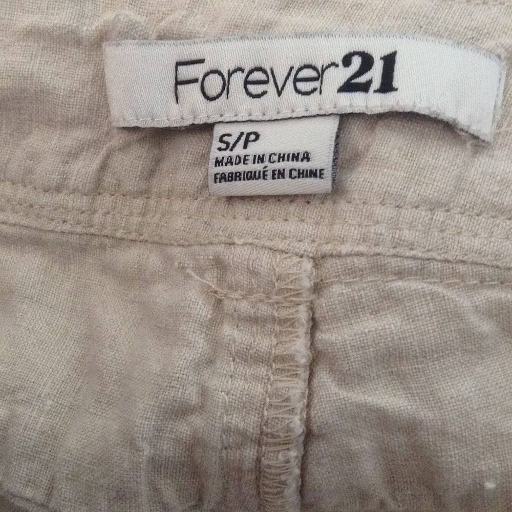 Linen flare bell bottom pants - Picture 2 of 7