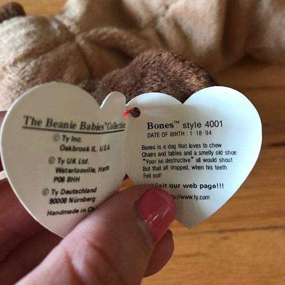 TY Beanie Baby - Bones - Picture 3 of 3