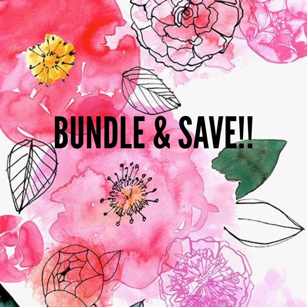 Don't forget to bundle and save on all items!! :)