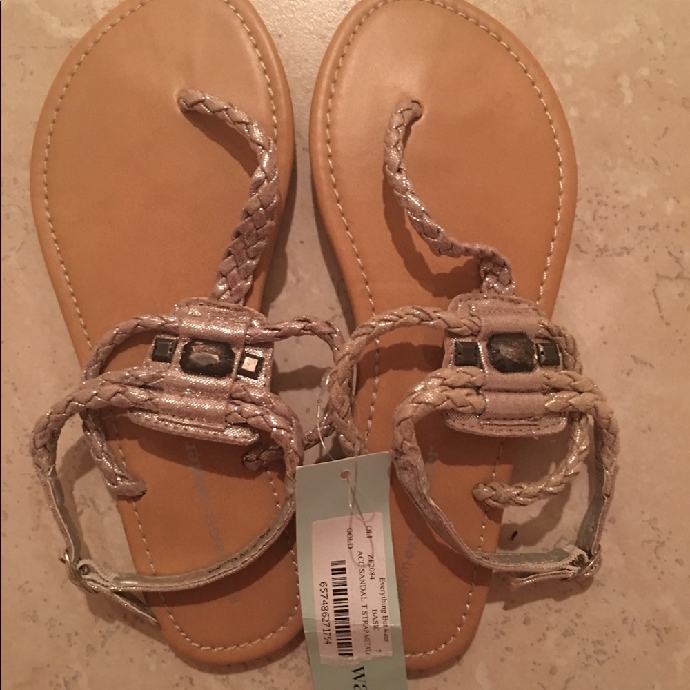 Everything But Water Sandals NWT