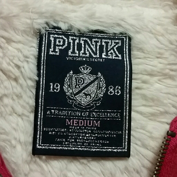 Victoria Secret PINK zip up sweater - Picture 3 of 3