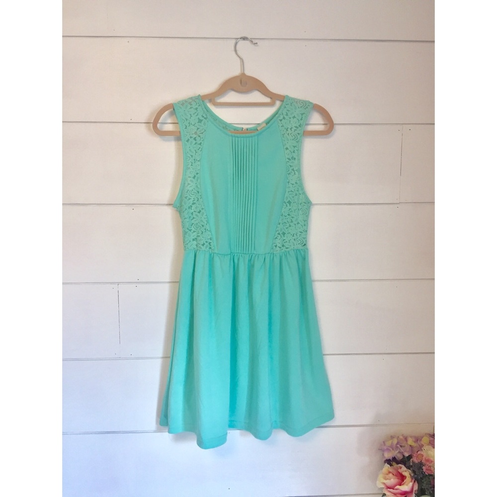 Paper Crane Lace Dress