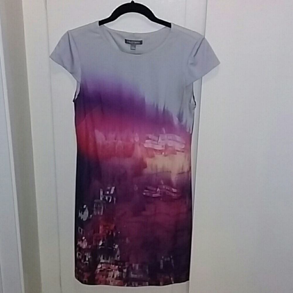 Muli color dress