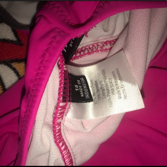 One piece swim diamond accent sz 14 - Picture 4 of 4