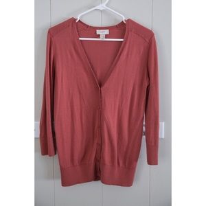 Loft 3/4 sleeve cardigan