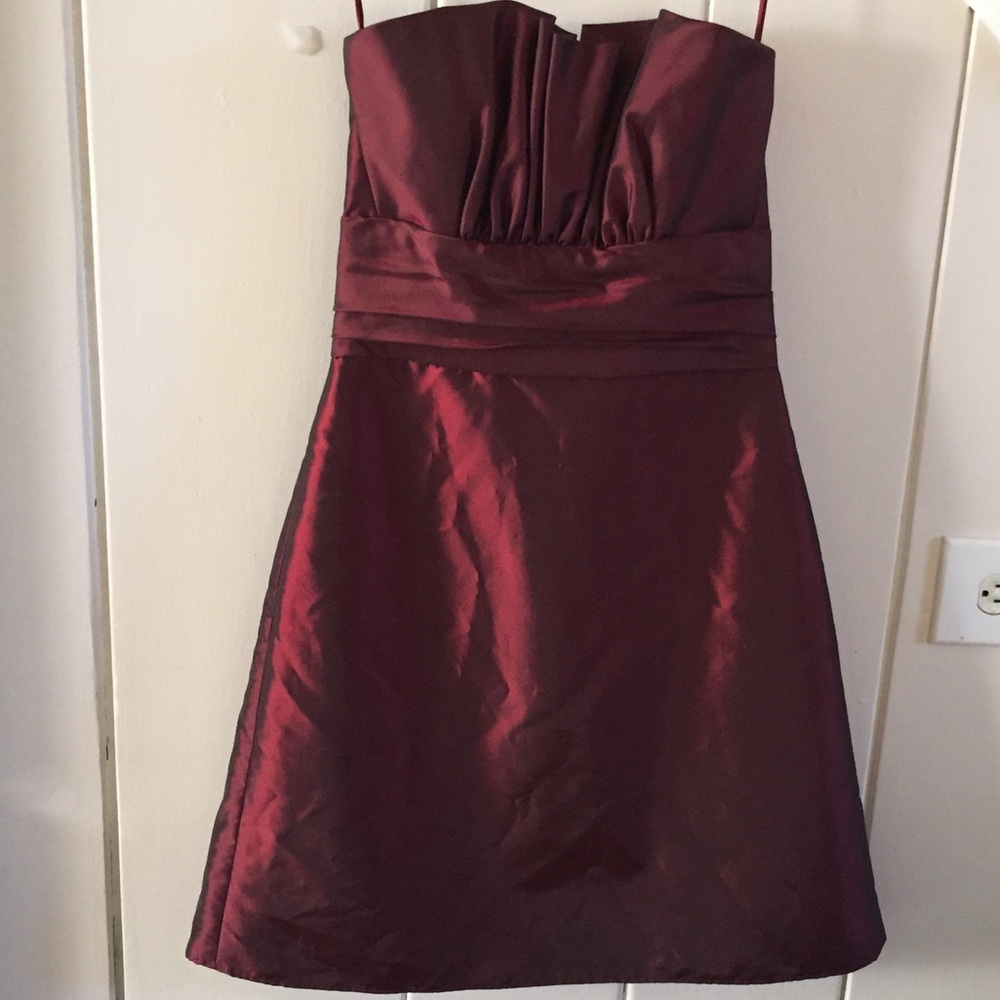 Amsale Strapless Dress