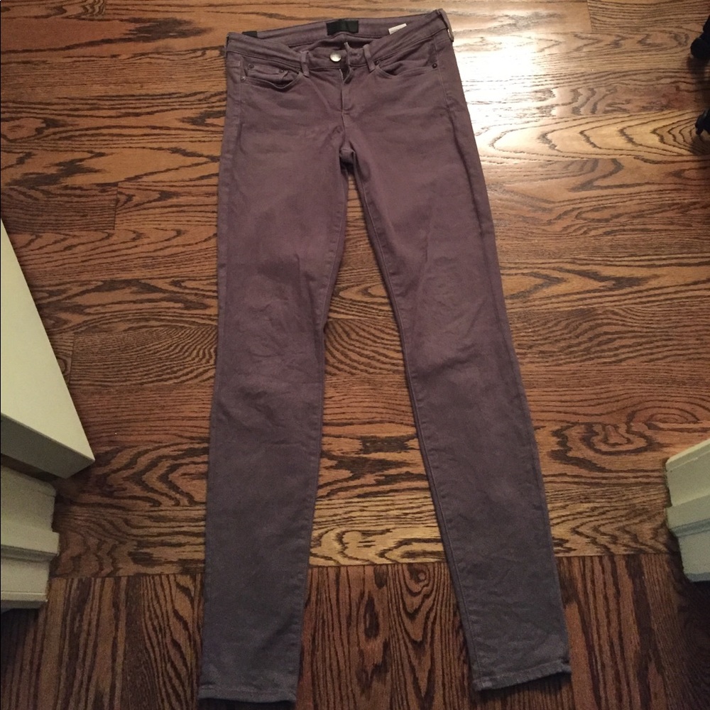 Grey jeans