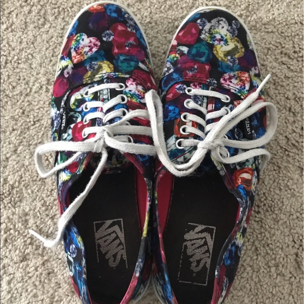 Limited edition jewel print vans