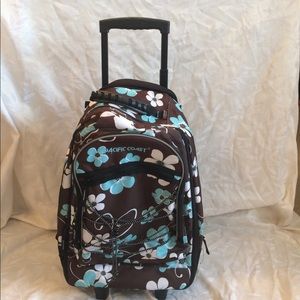 Pacific Coast Rolling Backpack w/ zipper expansion