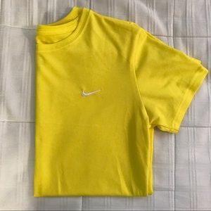Nike Yellow Athletic Top