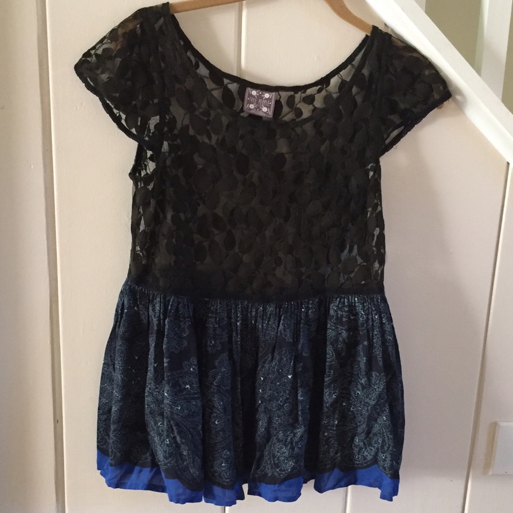Free People Sheer Blouse