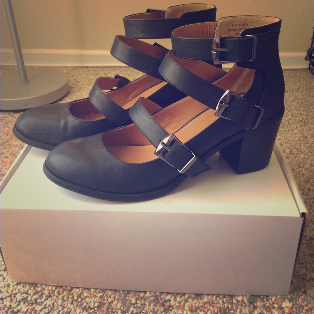Cooperative heels (purchased at Urban Outfitters)