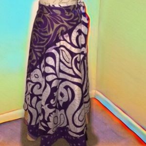 🌸 URBAN NOMAD 100% SILK WRAP SKIRT 🌸
