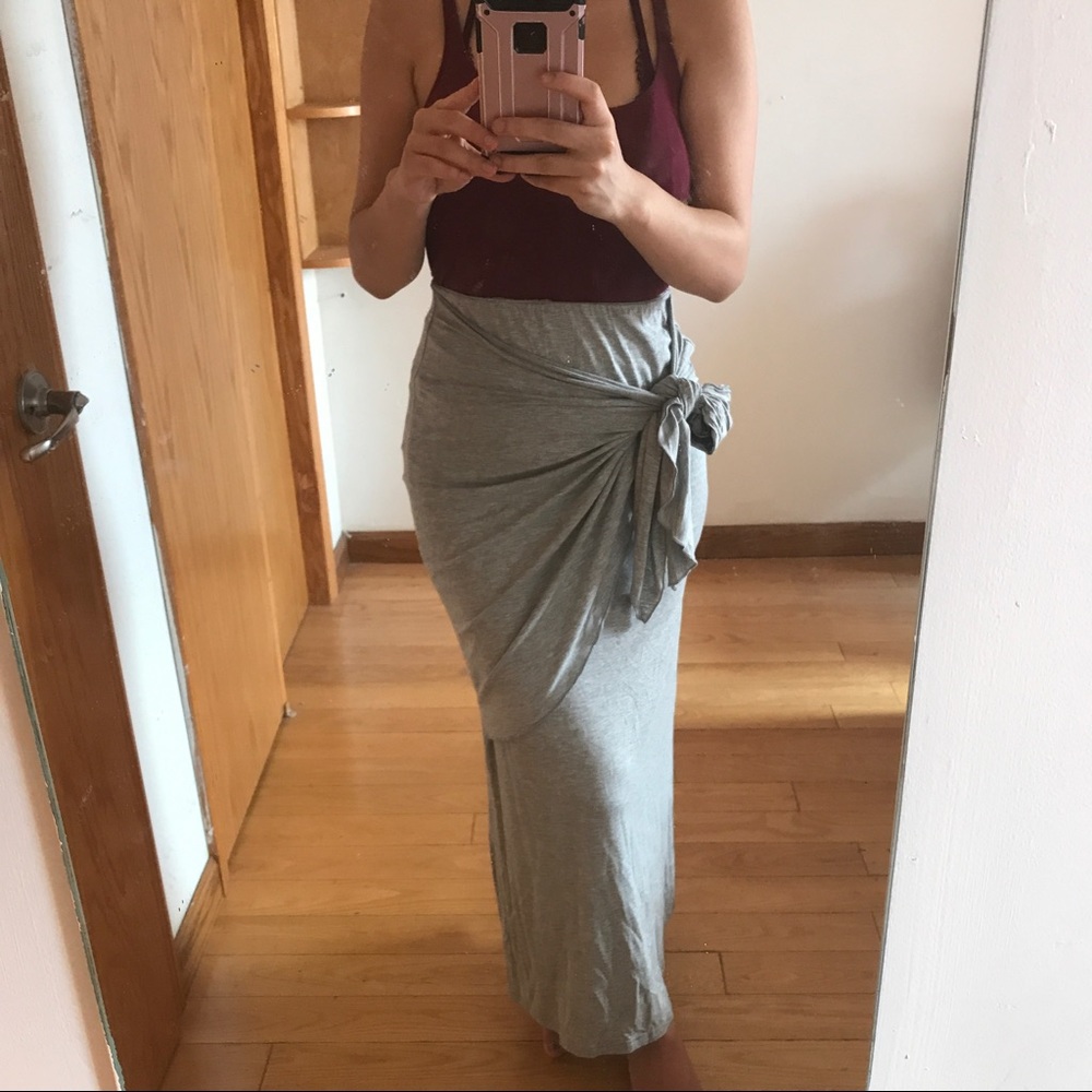 Women's Wrap Dress Grey Sz 4/6