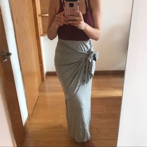 Women's Wrap Dress Grey Sz 4/6