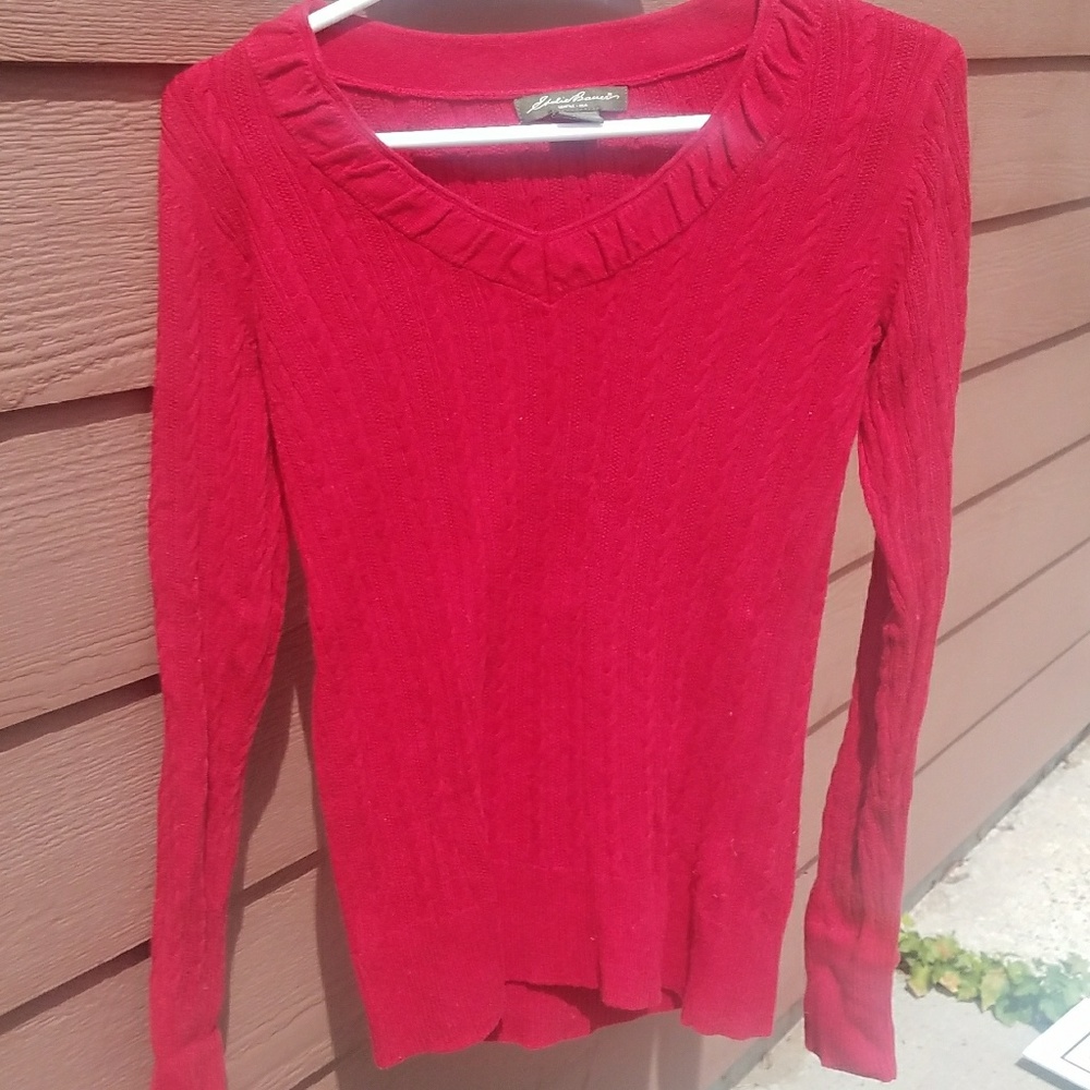 Eddie Bauer V-Neck Sweater