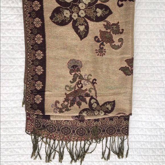 Brown Pashmina - Picture 2 of 3