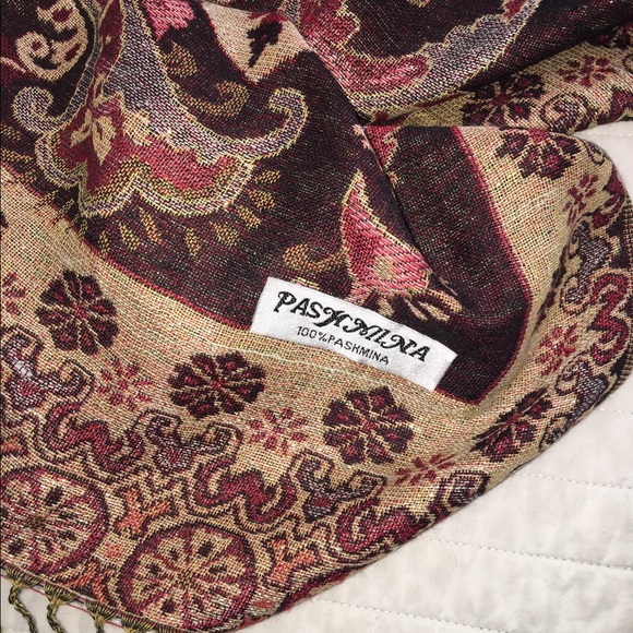 Brown Pashmina - Picture 3 of 3