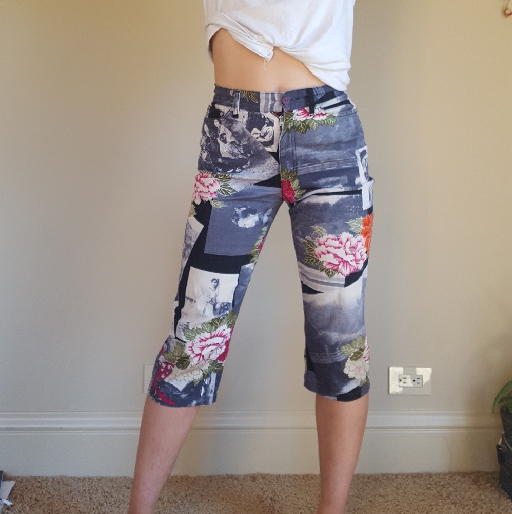KENZO Pedal Pushers/Capris