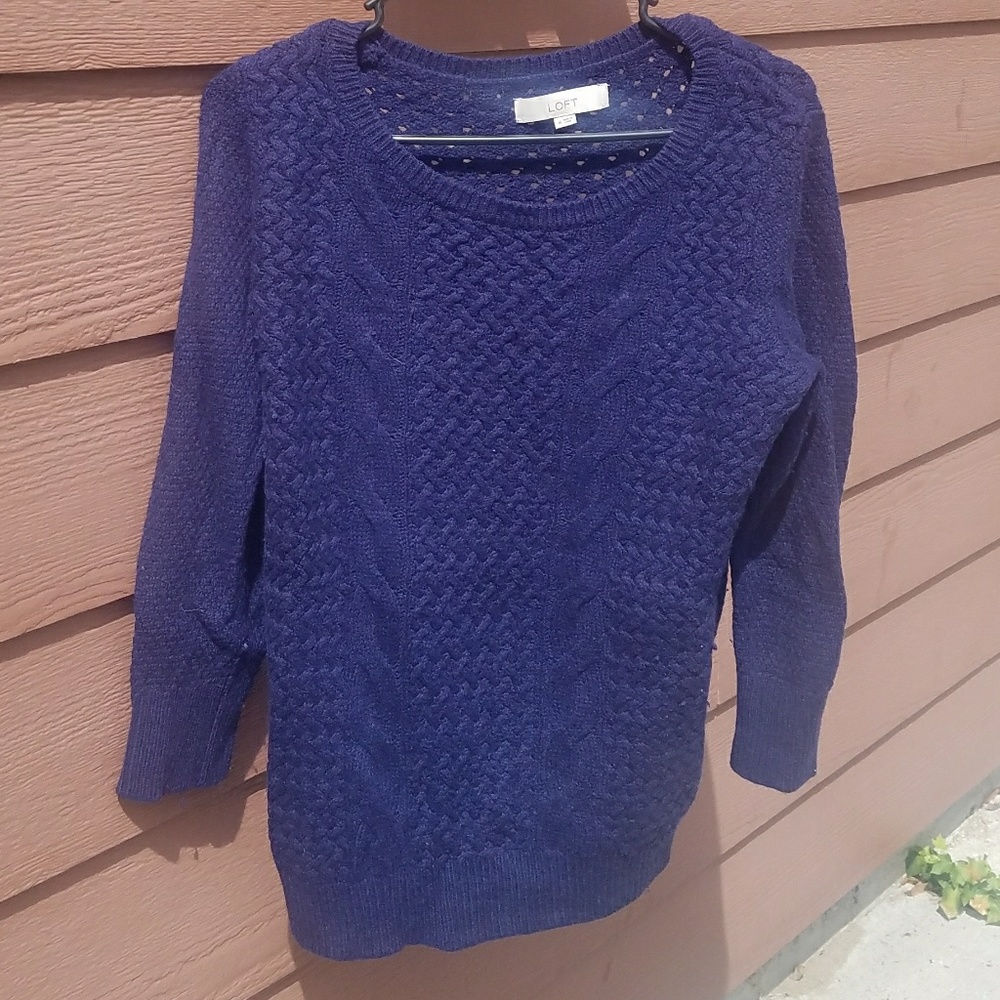LOFT Dark Blue Sweater