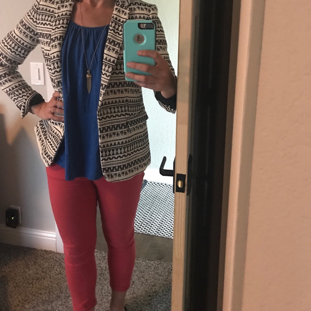 Banana Republic Ikat print jacket