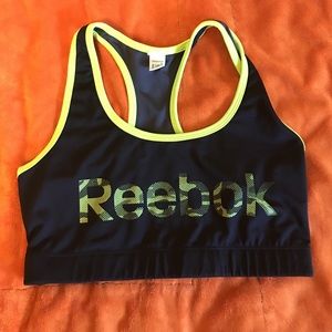 Reebok reversible sports bra