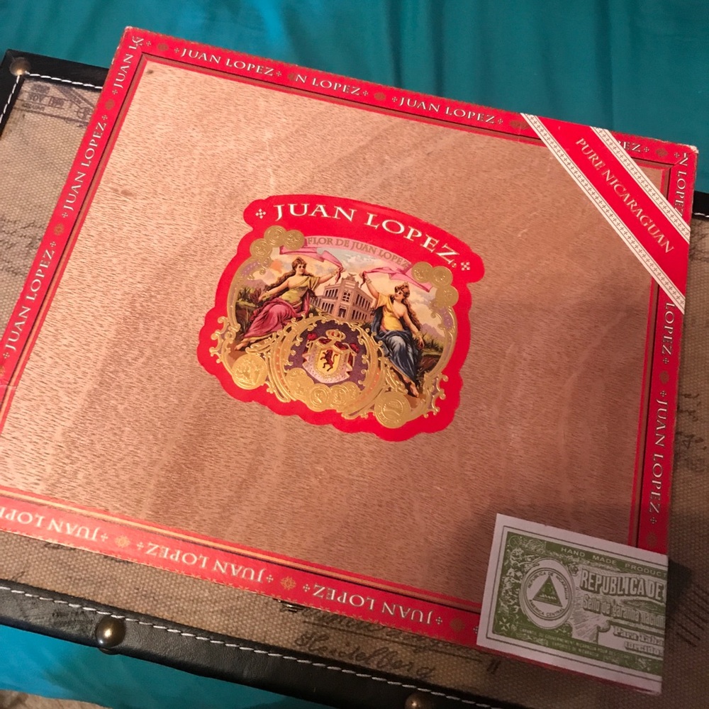 Juan Lopez Cigar Box