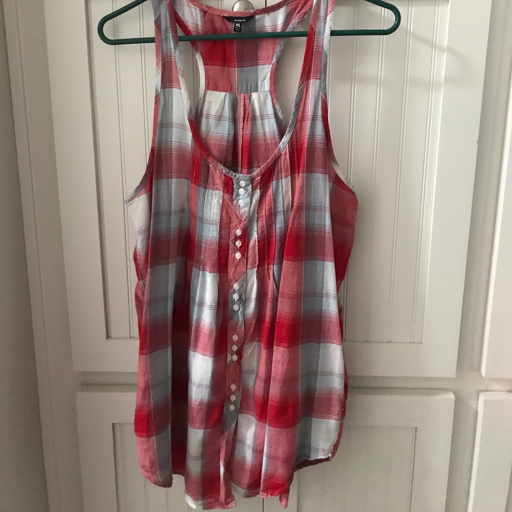 Hurley blouse tank NWOT