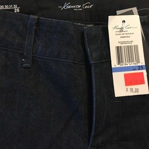 NWT Kenneth Cole wide leg denim jeans sz 25