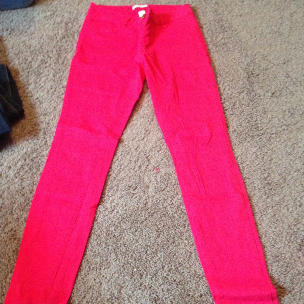 Pink Jeggings