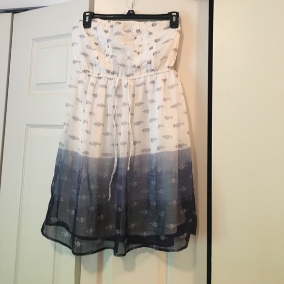 Strapless summer dress - Picture 1 of 2