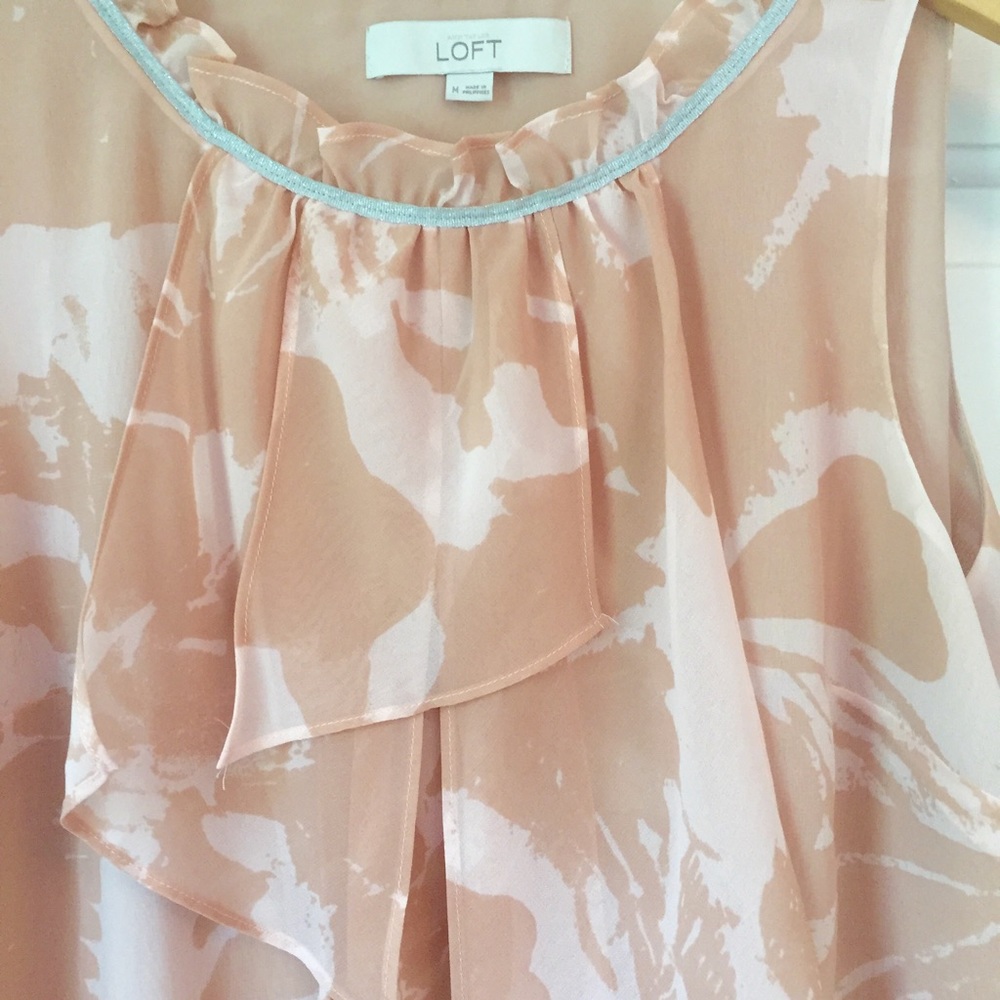 LOFT patterned blouse