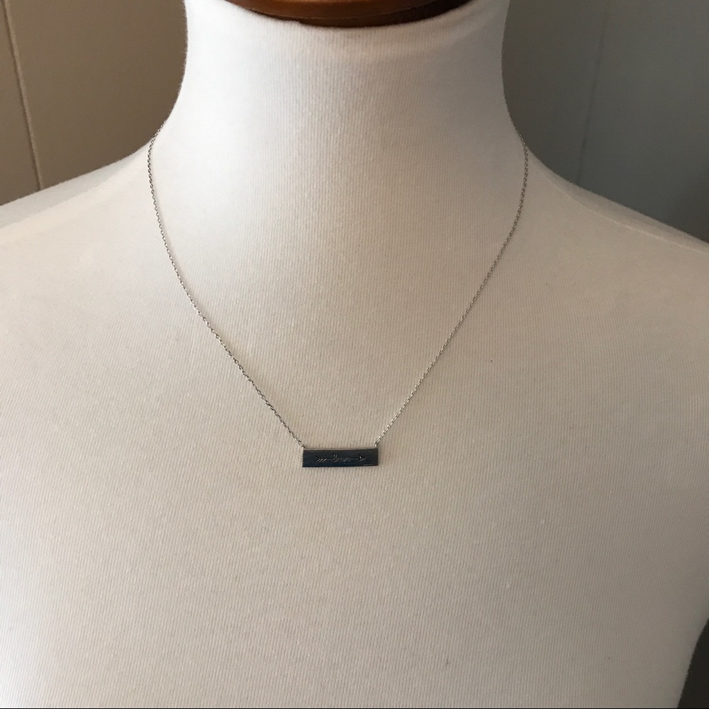 "Brave" Pendant Necklace - Picture 2 of 3