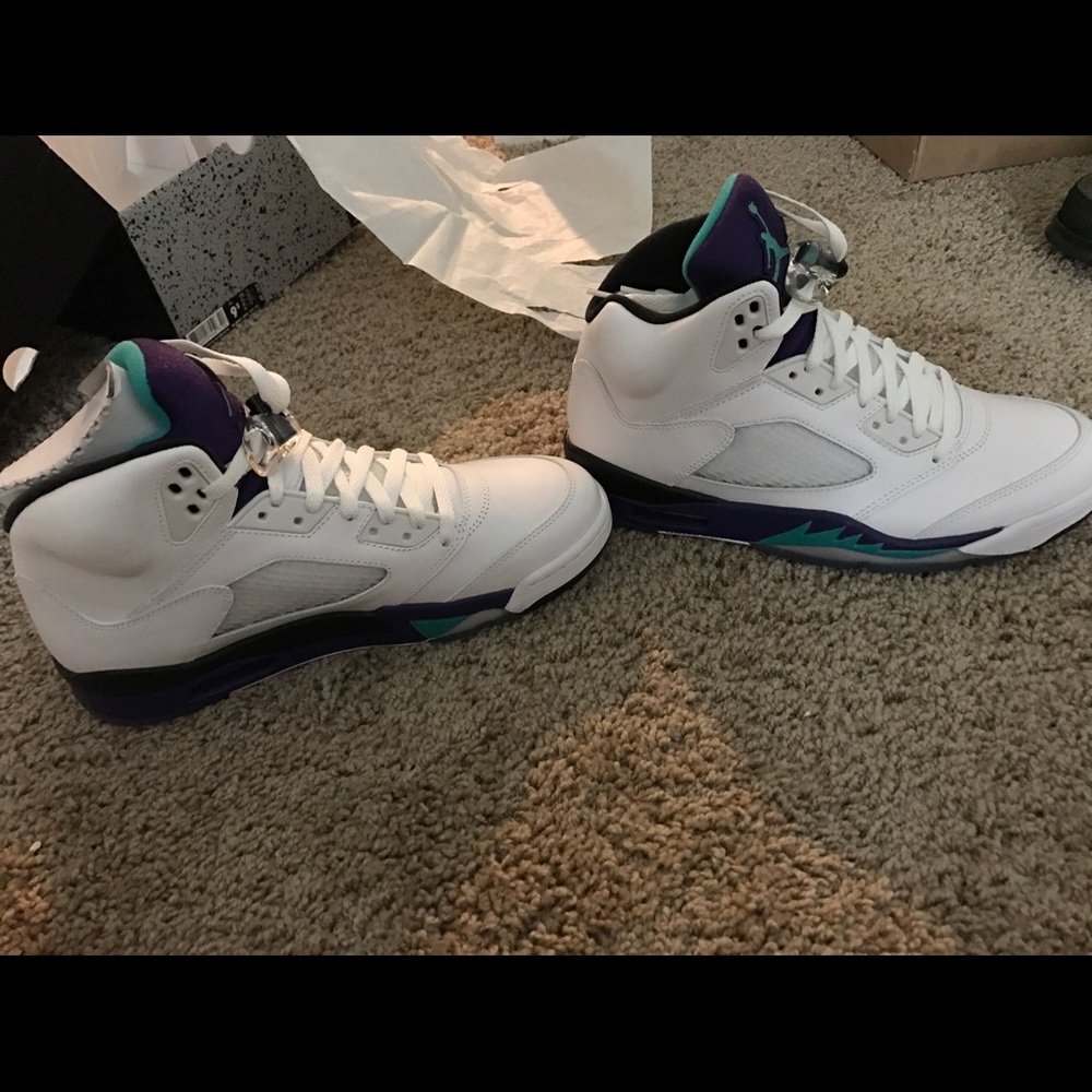 Air Jordan 5 retro "Grapes" - Picture 1 of 4