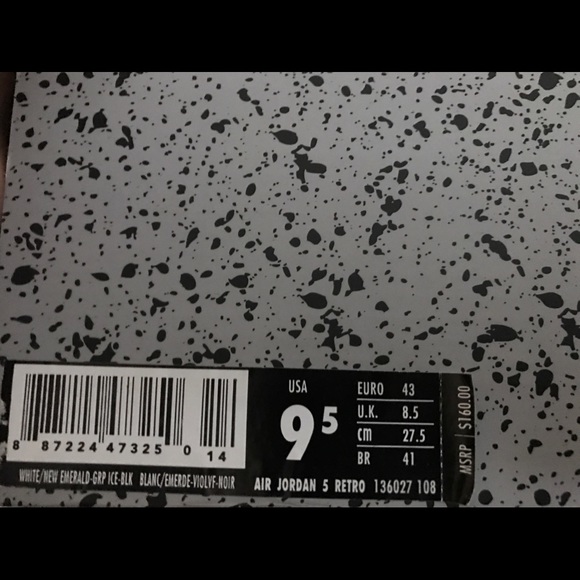 Air Jordan 5 retro "Grapes" - Picture 4 of 4