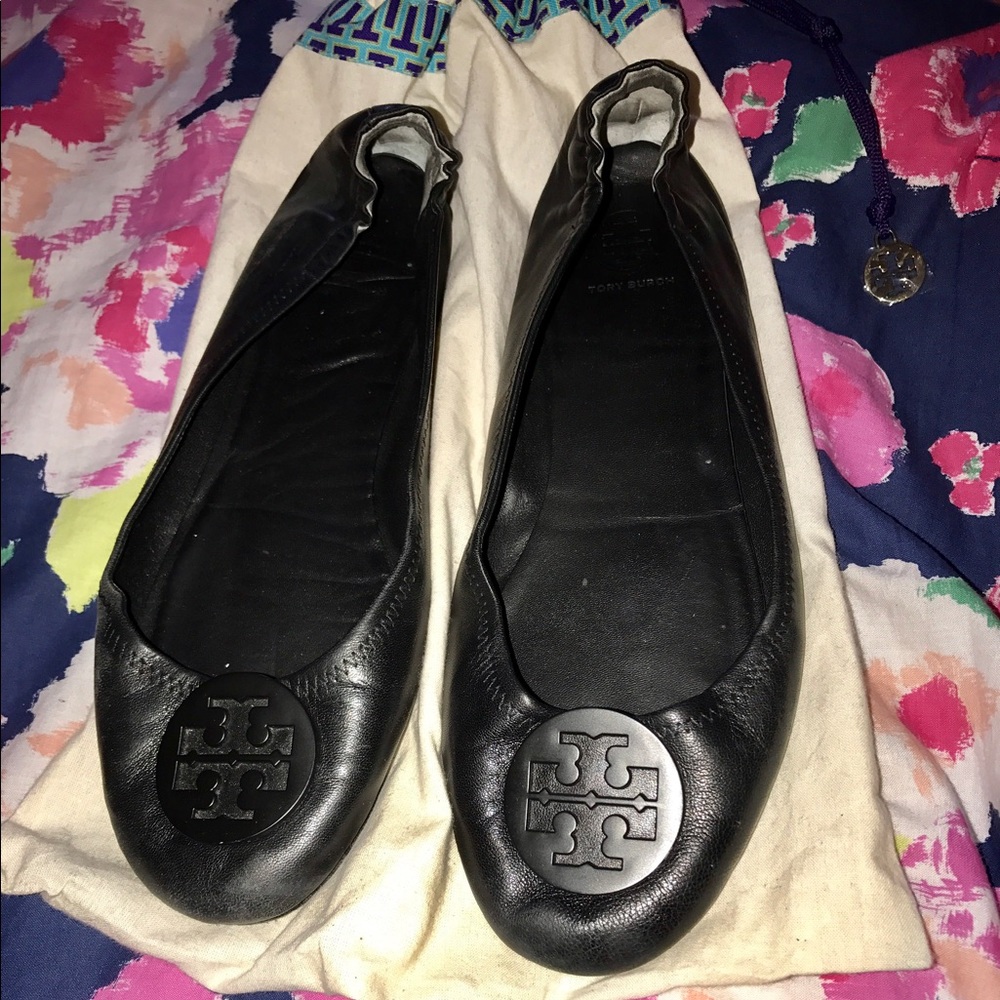 Authentic Tory Burch Minnie Flats