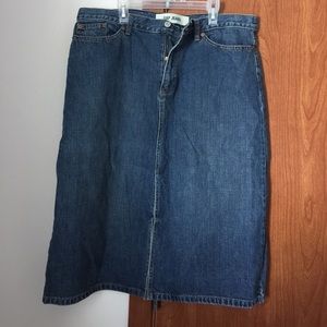 GAP Jeans Skirt
