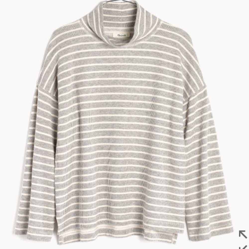 Madewell Note funnelneck pullover size M
