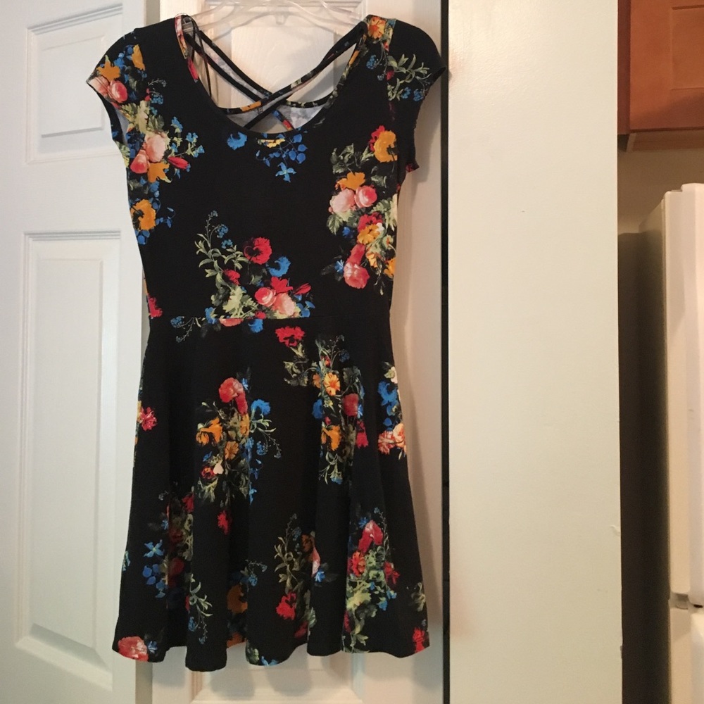 Floral mini dress