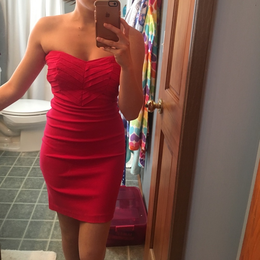 Hot Pink Bodycon Dress
