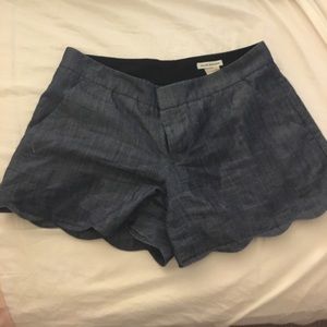 Navy shorts from Club Monaco