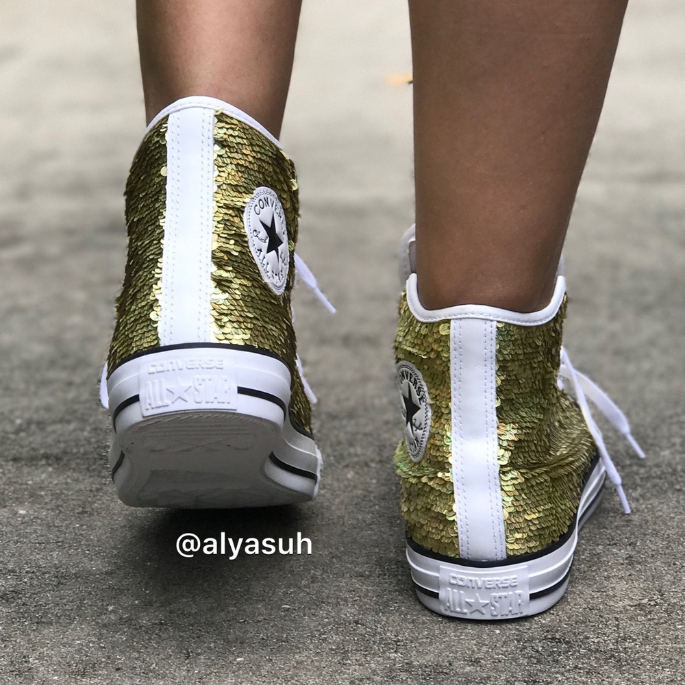Converse Ctas Hi holiday Party WMNS. AUTHENTIC - Picture 3 of 8