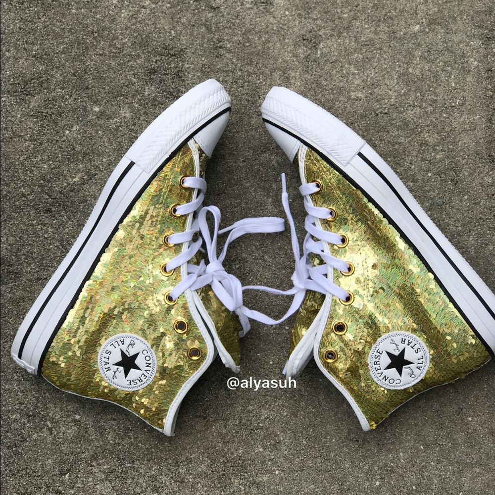 Converse Ctas Hi holiday Party WMNS. AUTHENTIC - Picture 4 of 8