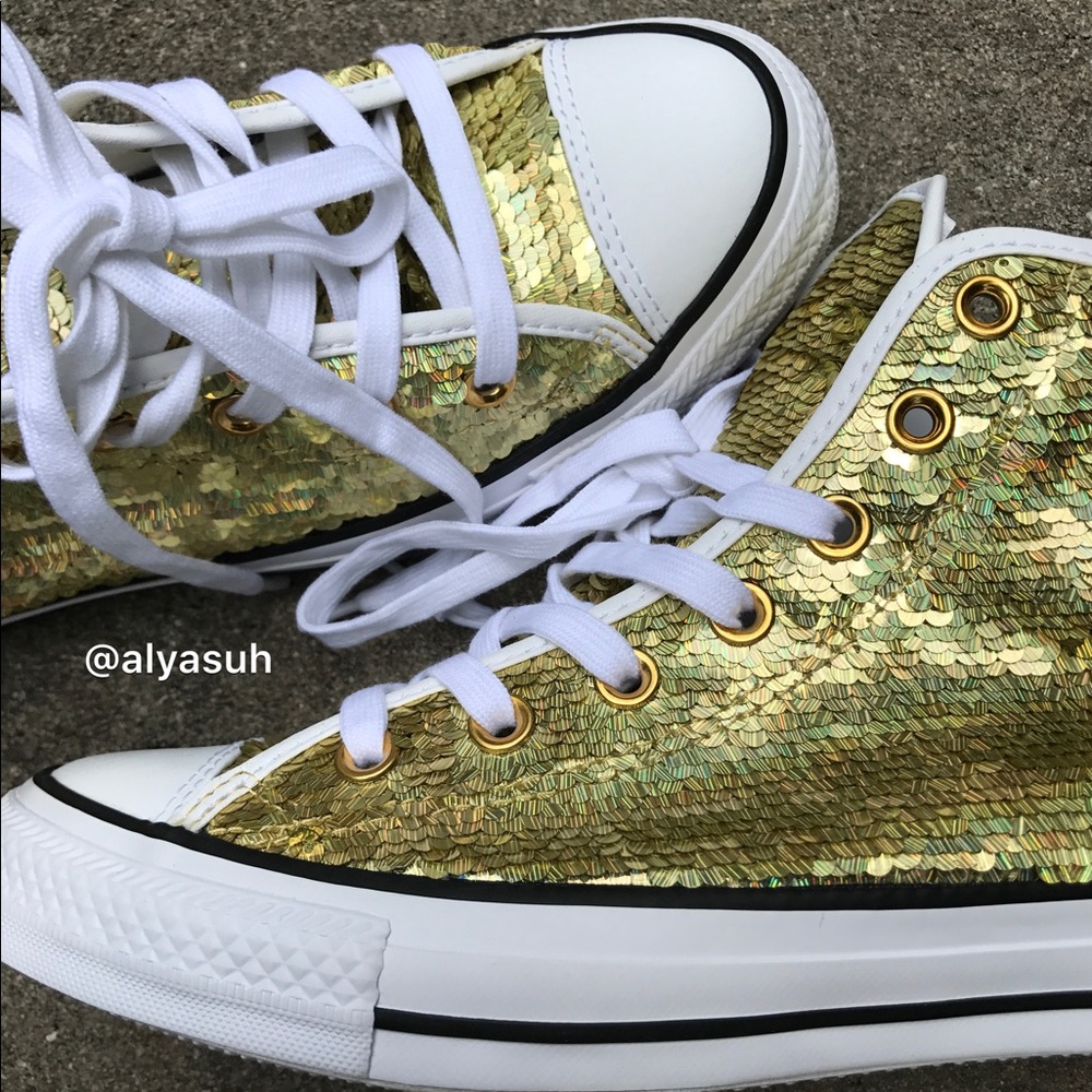 Converse Ctas Hi holiday Party WMNS. AUTHENTIC - Picture 6 of 8