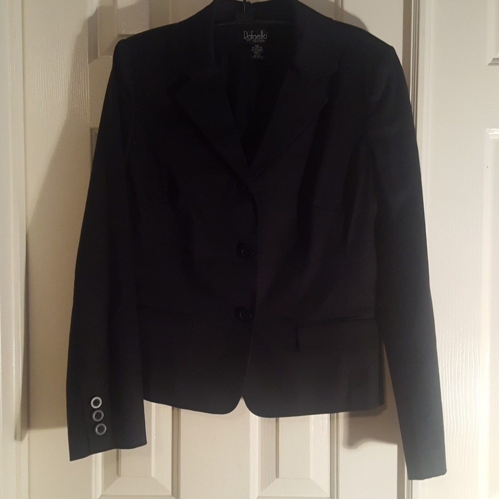 Black suit jacket