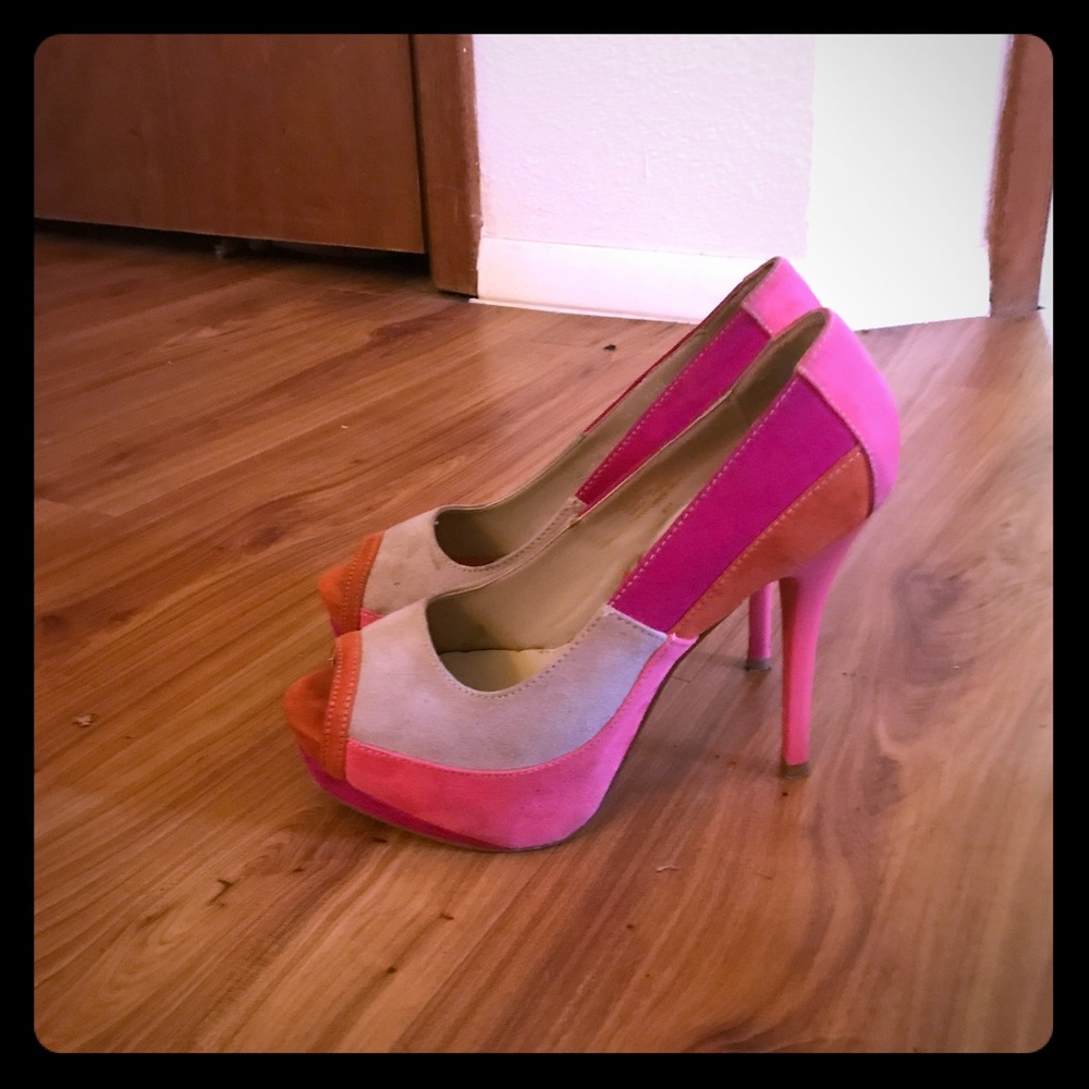 Heels, shoes, shirts