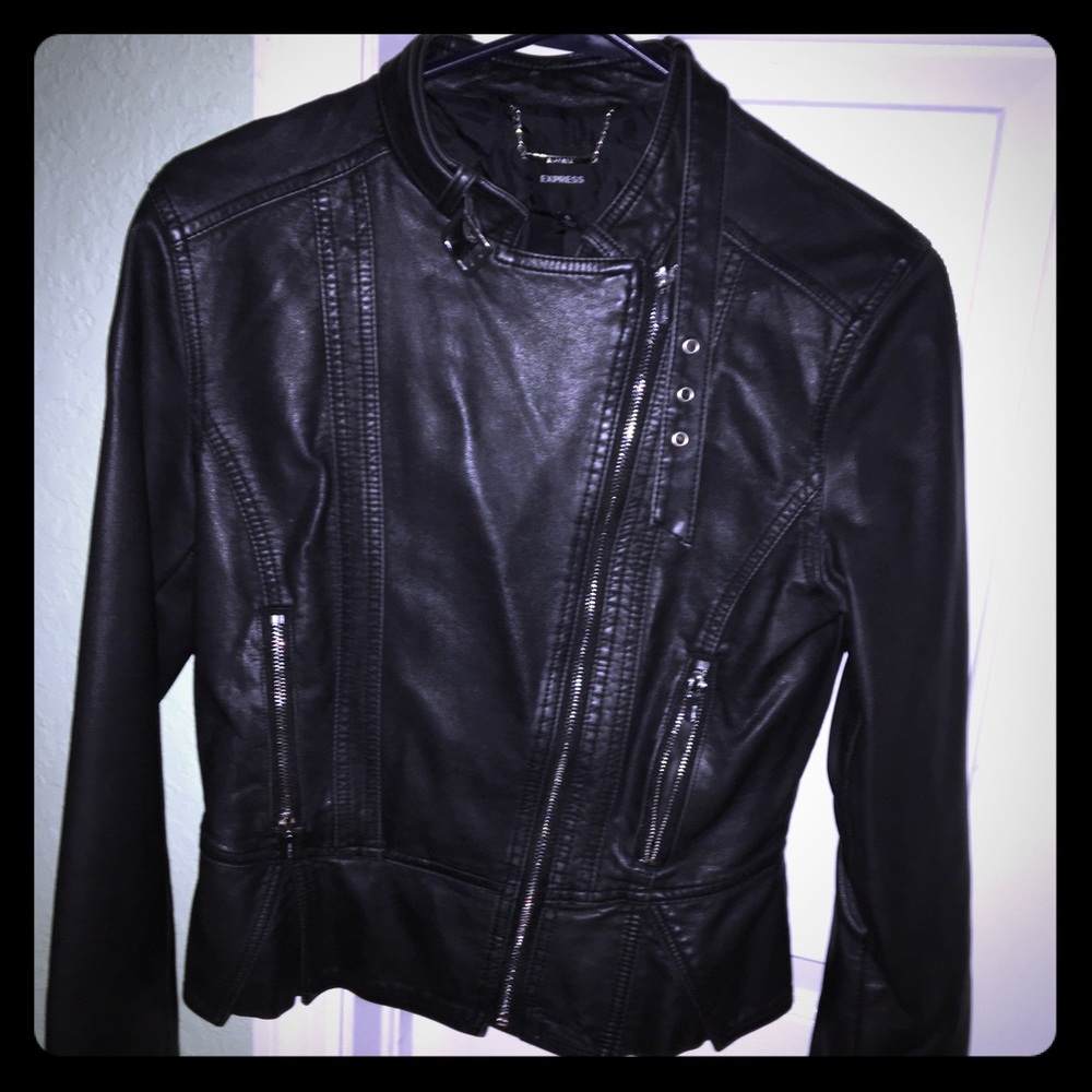 Express (minus the) leather jacket