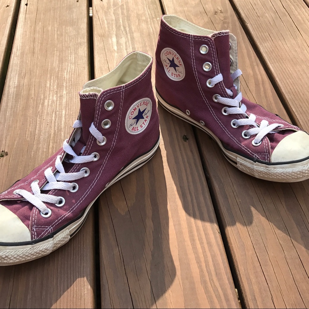 Plum Converse